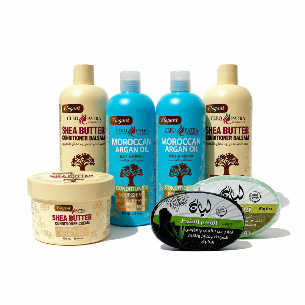 مجموعة العناية الكاملة من كليوباترا وليان - شحن مجاني